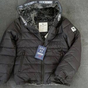 a&f cozy puffer for boys!!